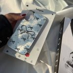 قاب پاپيوني مشكي ليزري - Image 4