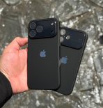 قاب pc لنز مشکی با محافظ لنز - Image 4