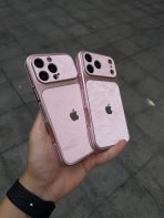 قاب کورتکس صورتی مخملی - تصویر 2