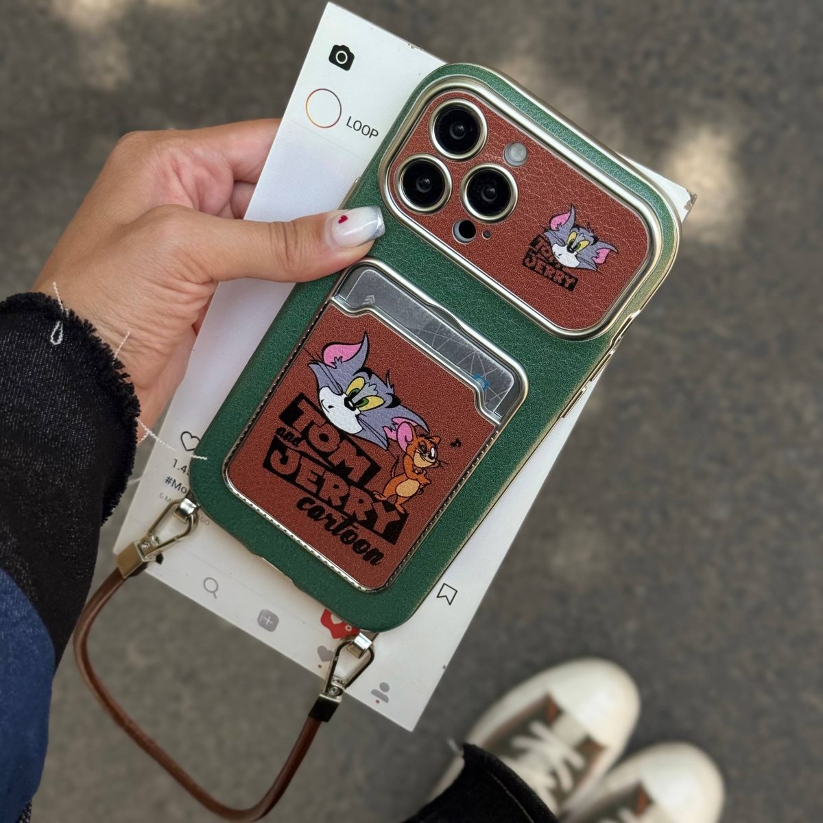قاب تام و جری به همراه بند - تصویر 2