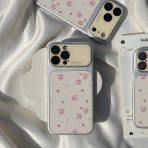 قاب گل دار چرمی در دو رنگ - تصویر 6