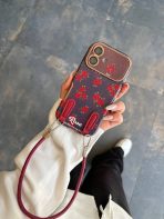قاب گل رز چری به همراه بند - تصویر 5