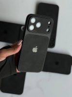 قاب مخملی مشکی جیر - تصویر 3