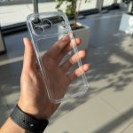 قاب شفاف به همراه محافظ بدون تغییر رنگ